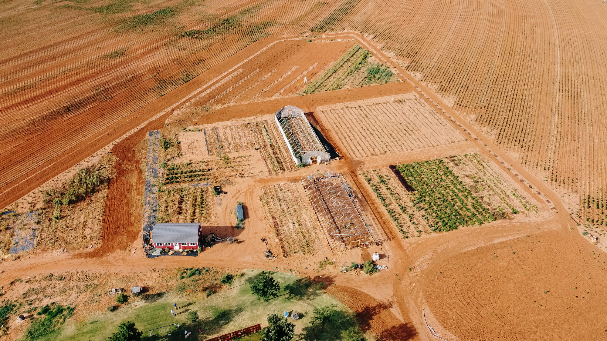 SkyGardens was started on Skyler's family's land in the middle of West Texas.