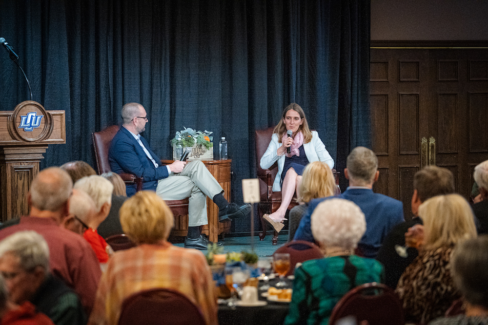 Dr. Dirckx interviewing with Dr. Jeff Cary.