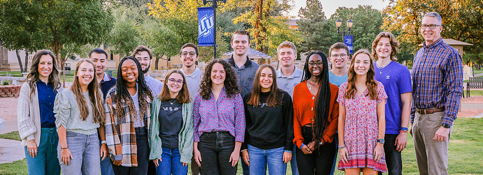 The cohort of Cornerstone Scholars from 2022 standing together